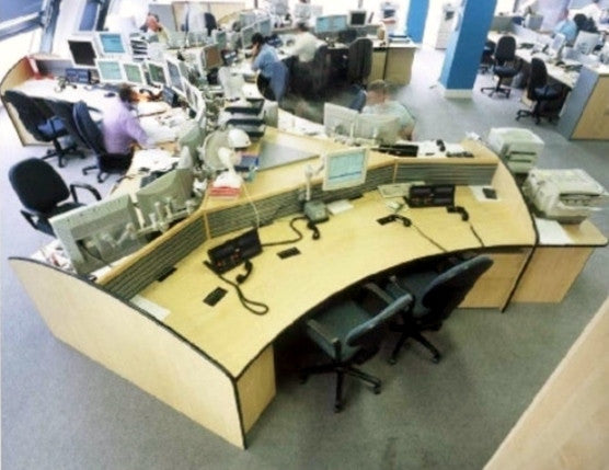 Curved Desk - 4