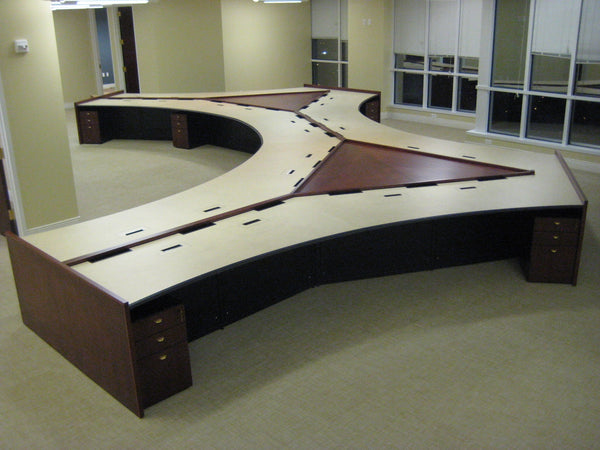 Curved Desk - 1