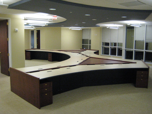 Curved Desk - 1