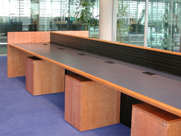 Linear Desk - Slatwall