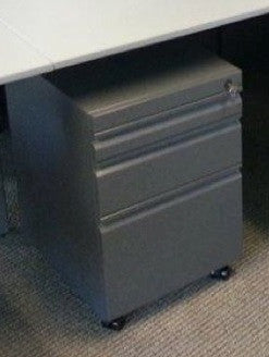 3-Drawer File Pedestal